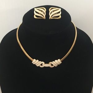 Monet Vintage Demi Parure